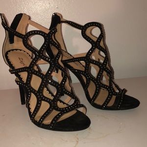 4 inch black heels